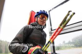 03.07.2024, Premanon, France (FRA): Oscar Lombardot (FRA) - Biathlon summer training, Premanon (FRA). www.nordicfocus.com. © Manzoni/NordicFocus. Every downloaded picture is fee-liable.