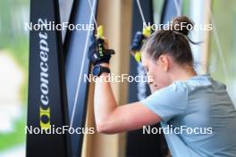 20.05.2024, Lenzerheide, Switzerland (SUI): Lydia Hiernickel (SUI) - Biathlon summer training, Lenzerheide (SUI). www.nordicfocus.com. © Manzoni/NordicFocus. Every downloaded picture is fee-liable.