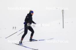 11.10.2024, Ramsau am Dachstein, Austria (AUT): Sophie Chauveau (FRA) - Biathlon summer training, Dachsteinglacier, Ramsau am Dachstein (AUT). www.nordicfocus.com. © Manzoni/NordicFocus. Every downloaded picture is fee-liable.