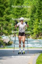 17.07.2024, Martell, Italy (ITA): Hanna Auchentaller (ITA) - Biathlon summer training, Martell (ITA). www.nordicfocus.com. © Barbieri/NordicFocus. Every downloaded picture is fee-liable.