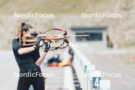 19.05.2024, Forni Avoltri, Italy (ITA): Lisa Vittozzi (ITA) - Biathlon summer training, Forni Avoltri (ITA). www.nordicfocus.com. © Del Fabbro/NordicFocus. Every downloaded picture is fee-liable.