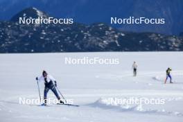 14.10.2024, Ramsau am Dachstein, Austria (AUT): Gilonne Guigonnat (FRA) - Biathlon summer training, Dachsteinglacier, Ramsau am Dachstein (AUT). www.nordicfocus.com. © Manzoni/NordicFocus. Every downloaded picture is fee-liable.