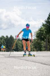 02.09.2024, Font-Romeu, France (FRA): Sara Andersson (SWE) - Biathlon summer training, Font-Romeu (FRA). www.nordicfocus.com. © Authamayou/NordicFocus. Every downloaded picture is fee-liable.