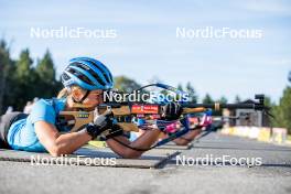 02.09.2024, Font-Romeu, France (FRA): Anna Magnusson (SWE) - Biathlon summer training, Font-Romeu (FRA). www.nordicfocus.com. © Authamayou/NordicFocus. Every downloaded picture is fee-liable.