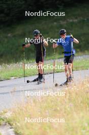 24.07.2024, Premanon, France (FRA): Valentin Lejeune (FRA) - Biathlon summer training, Premanon (FRA). www.nordicfocus.com. © Manzoni/NordicFocus. Every downloaded picture is fee-liable.