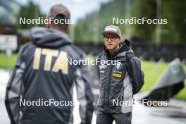 26.08.2024, Martell, Italy (ITA): Andrea Zattoni (ITA), coach Team Italy - Biathlon summer training, Martell (ITA). www.nordicfocus.com. © Vanzetta/NordicFocus. Every downloaded picture is fee-liable.