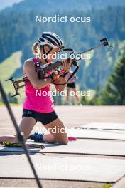 28.06.2024, Lavaze, Italy (ITA): Juni Arnekleiv (NOR) - Biathlon summer training, Lavaze (ITA). www.nordicfocus.com. © Barbieri/NordicFocus. Every downloaded picture is fee-liable.