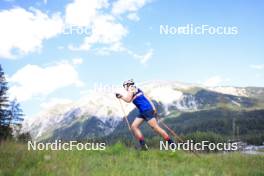 15.07.2024, Lenzerheide, Switzerland (SUI): Bjorn Westervelt (USA) - Biathlon summer training, Lenzerheide (SUI). www.nordicfocus.com. © Manzoni/NordicFocus. Every downloaded picture is fee-liable.