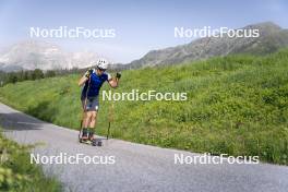 19.06.2024, Lavaze, Italy (ITA): Didier Bionaz (ITA) - Biathlon summer training, Lavaze (ITA). www.nordicfocus.com. © Vanzetta/NordicFocus. Every downloaded picture is fee-liable.