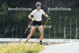 19.05.2024, Forni Avoltri, Italy (ITA): Lisa Vittozzi (ITA) - Biathlon summer training, Forni Avoltri (ITA). www.nordicfocus.com. © Del Fabbro/NordicFocus. Every downloaded picture is fee-liable.