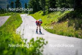 28.06.2024, Lavaze, Italy (ITA): Ingrid Landmark Tandrevold (NOR) - Biathlon summer training, Lavaze (ITA). www.nordicfocus.com. © Barbieri/NordicFocus. Every downloaded picture is fee-liable.