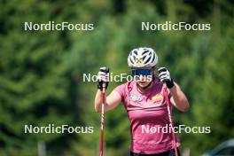 31.07.2024, Lavaze, Italy (ITA): Lisa Osl (AUT) - Biathlon summer training, Lavaze (ITA). www.nordicfocus.com. © Barbieri/NordicFocus. Every downloaded picture is fee-liable.