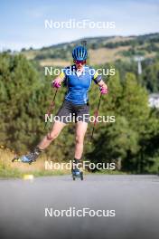 05.09.2024, Font-Romeu, France (FRA): Elvira Oeberg (SWE) - Biathlon summer training, Font-Romeu (FRA). www.nordicfocus.com. © Authamayou/NordicFocus. Every downloaded picture is fee-liable.