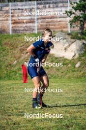 31.07.2024, Lavaze, Italy (ITA): Anna Gandler (AUT) - Biathlon summer training, Lavaze (ITA). www.nordicfocus.com. © Barbieri/NordicFocus. Every downloaded picture is fee-liable.