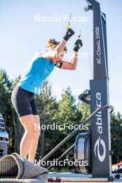 05.09.2024, Font-Romeu, France (FRA): Hanna Oeberg (SWE) - Biathlon summer training, Font-Romeu (FRA). www.nordicfocus.com. © Authamayou/NordicFocus. Every downloaded picture is fee-liable.