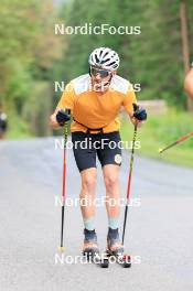 02.07.2024, Premanon, France (FRA): Fabien Claude (FRA) - Biathlon summer training, Premanon (FRA). www.nordicfocus.com. © Manzoni/NordicFocus. Every downloaded picture is fee-liable.