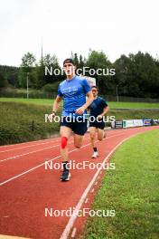 03.07.2024, Saint-Claude, France (FRA): Fabien Claude (FRA) - Biathlon summer training, Premanon (FRA). www.nordicfocus.com. © Manzoni/NordicFocus. Every downloaded picture is fee-liable.