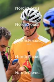 02.07.2024, Premanon, France (FRA): Fabien Claude (FRA) - Biathlon summer training, Premanon (FRA). www.nordicfocus.com. © Manzoni/NordicFocus. Every downloaded picture is fee-liable.