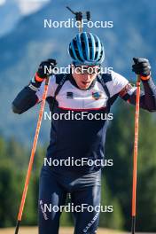 29.09.2024, Lavaze, Italy (ITA): Lukas Hofer (ITA) - Biathlon summer training, Lavaze (ITA). www.nordicfocus.com. © Barbieri/NordicFocus. Every downloaded picture is fee-liable.