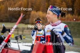 07.11.2024, Bessans, France (FRA): Fany Bertrand (FRA) - Biathlon summer training, Bessans (FRA). www.nordicfocus.com. © Authamayou/NordicFocus. Every downloaded picture is fee-liable.