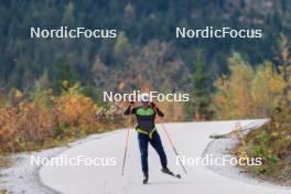 11.10.2024, Ramsau am Dachstein, Austria (AUT): Gerhard Urain (AUT), Fischer - Biathlon summer training, Dachsteinglacier, Ramsau am Dachstein (AUT). www.nordicfocus.com. © Manzoni/NordicFocus. Every downloaded picture is fee-liable.