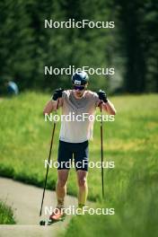 27.06.2024, Lavaze, Italy (ITA): Sturla Holm Laegreid (NOR) - Biathlon summer training, Lavaze (ITA). www.nordicfocus.com. © Barbieri/NordicFocus. Every downloaded picture is fee-liable.