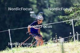 15.07.2024, Lenzerheide, Switzerland (SUI): Vincent Bonacci (USA) - Biathlon summer training, Lenzerheide (SUI). www.nordicfocus.com. © Manzoni/NordicFocus. Every downloaded picture is fee-liable.