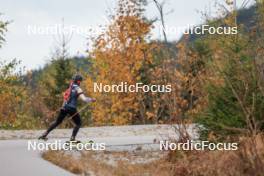 13.10.2024, Ramsau am Dachstein, Austria (AUT): Lydia Hiernickel (SUI) - Biathlon summer training, Ramsau am Dachstein (AUT). www.nordicfocus.com. © Manzoni/NordicFocus. Every downloaded picture is fee-liable.