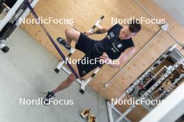 27.08.2024, Martell, Italy (ITA): Lukas Hofer (ITA) - Biathlon summer training, Martell (ITA). www.nordicfocus.com. © Vanzetta/NordicFocus. Every downloaded picture is fee-liable.