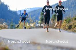 12.10.2024, Ramsau am Dachstein, Austria (AUT): Dmytro Pidruchnyi (UKR) - Biathlon summer training, Ramsau am Dachstein (AUT). www.nordicfocus.com. © Manzoni/NordicFocus. Every downloaded picture is fee-liable.