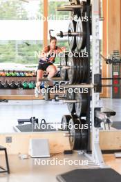 15.07.2024, Lenzerheide, Switzerland (SUI): Deedra Irwin (USA) - Biathlon summer training, Lenzerheide (SUI). www.nordicfocus.com. © Manzoni/NordicFocus. Every downloaded picture is fee-liable.