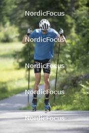 18.06.2024, Correncon-en-Vercors, France (FRA): Eric Perrot (FRA) - Biathlon summer training, Correncon-en-Vercors (FRA). www.nordicfocus.com. © Joly/NordicFocus. Every downloaded picture is fee-liable.