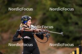 13.10.2024, Ramsau am Dachstein, Austria (AUT): Lisa Theresa Hauser (AUT) - Biathlon summer training, Ramsau am Dachstein (AUT). www.nordicfocus.com. © Manzoni/NordicFocus. Every downloaded picture is fee-liable.