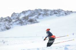 14.10.2024, Ramsau am Dachstein, Austria (AUT): Lydia Hiernickel (SUI) - Biathlon summer training, Dachsteinglacier, Ramsau am Dachstein (AUT). www.nordicfocus.com. © Manzoni/NordicFocus. Every downloaded picture is fee-liable.