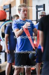 23.07.2024, Premanon, France (FRA): Damien Levet (FRA) - Biathlon summer training, Premanon (FRA). www.nordicfocus.com. © Manzoni/NordicFocus. Every downloaded picture is fee-liable.