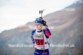 09.11.2024, Bessans, France (FRA): Jeanne Richard (FRA) - Biathlon summer training, Bessans (FRA). www.nordicfocus.com. © Authamayou/NordicFocus. Every downloaded picture is fee-liable.