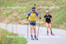 05.09.2024, Lenzerheide, Switzerland (SUI): Taras Lesiuk (UKR) - Biathlon summer training, Lenzerheide (SUI). www.nordicfocus.com. © Manzoni/NordicFocus. Every downloaded picture is fee-liable.