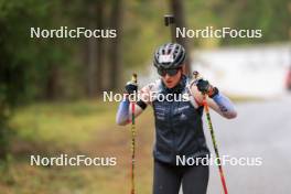 13.10.2024, Ramsau am Dachstein, Austria (AUT): Lydia Hiernickel (SUI) - Biathlon summer training, Ramsau am Dachstein (AUT). www.nordicfocus.com. © Manzoni/NordicFocus. Every downloaded picture is fee-liable.