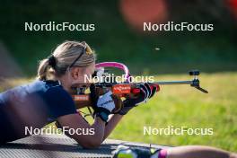 31.07.2024, Lavaze, Italy (ITA): Lea Rothschopf (AUT) - Biathlon summer training, Lavaze (ITA). www.nordicfocus.com. © Barbieri/NordicFocus. Every downloaded picture is fee-liable.