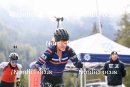 15.09.2024, Lenzerheide, Switzerland (SUI): Sophie Chauveau (FRA) - Sommer Nordic Event 2024, Sommer Biathlon Cup, Lenzerheide (SUI). www.nordicfocus.com. © Manzoni/NordicFocus. Every downloaded picture is fee-liable.