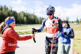 15.09.2024, Lenzerheide, Switzerland (SUI): Quentin Fillon Maillet (FRA) - Sommer Nordic Event 2024, Sommer Biathlon Cup, Lenzerheide (SUI). www.nordicfocus.com. © Manzoni/NordicFocus. Every downloaded picture is fee-liable.