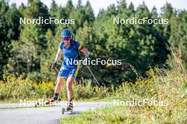 05.09.2024, Font-Romeu, France (FRA): Anna Karin Heijdenberg (SWE) - Biathlon summer training, Font-Romeu (FRA). www.nordicfocus.com. © Authamayou/NordicFocus. Every downloaded picture is fee-liable.