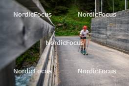 17.07.2024, Martell, Italy (ITA): Lisa Vittozzi (ITA) - Biathlon summer training, Martell (ITA). www.nordicfocus.com. © Barbieri/NordicFocus. Every downloaded picture is fee-liable.