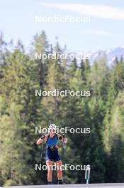 15.07.2024, Lenzerheide, Switzerland (SUI): Deedra Irwin (USA) - Biathlon summer training, Lenzerheide (SUI). www.nordicfocus.com. © Manzoni/NordicFocus. Every downloaded picture is fee-liable.