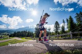 06.08.2024, Lavaze, Italy (ITA): Kristina Oberthaler (AUT) - Biathlon summer training, Lavaze (ITA). www.nordicfocus.com. © Barbieri/NordicFocus. Every downloaded picture is fee-liable.