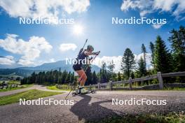 06.08.2024, Lavaze, Italy (ITA): Anna Andexer (AUT) - Biathlon summer training, Lavaze (ITA). www.nordicfocus.com. © Barbieri/NordicFocus. Every downloaded picture is fee-liable.