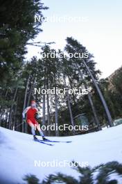 07.11.2024, Davos, Switzerland (SUI): Sebastian Stalder (SUI) - Biathlon training, snowfarming track, Davos (SUI). www.nordicfocus.com. © Manzoni/NordicFocus. Every downloaded picture is fee-liable.