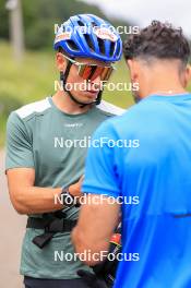 02.07.2024, Premanon, France (FRA): Oscar Lombardot (FRA) - Biathlon summer training, Premanon (FRA). www.nordicfocus.com. © Manzoni/NordicFocus. Every downloaded picture is fee-liable.