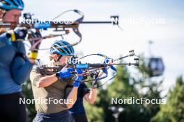 05.09.2024, Font-Romeu, France (FRA): Malte Stefansson (SWE) - Biathlon summer training, Font-Romeu (FRA). www.nordicfocus.com. © Authamayou/NordicFocus. Every downloaded picture is fee-liable.