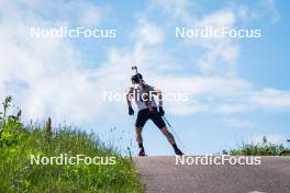 27.06.2024, Lavaze, Italy (ITA): Sturla Holm Laegreid (NOR) - Biathlon summer training, Lavaze (ITA). www.nordicfocus.com. © Barbieri/NordicFocus. Every downloaded picture is fee-liable.